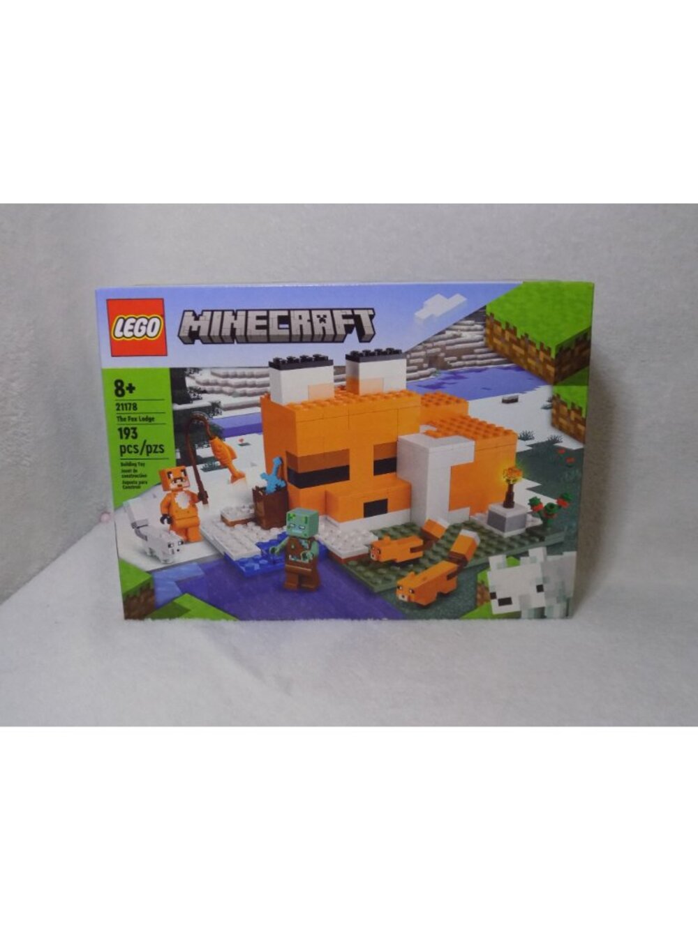 LEGO Minecraft the Fox Lodge House Animals Toy 21178 Building Toy Brand New - Picture 4 of 10